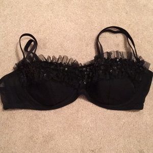 Victoria’s Secret black sequin bra